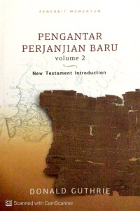 Image of Pengantar perjanjian baru volume 2
