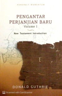 Image of Pengantar perjanjian baru volume 1